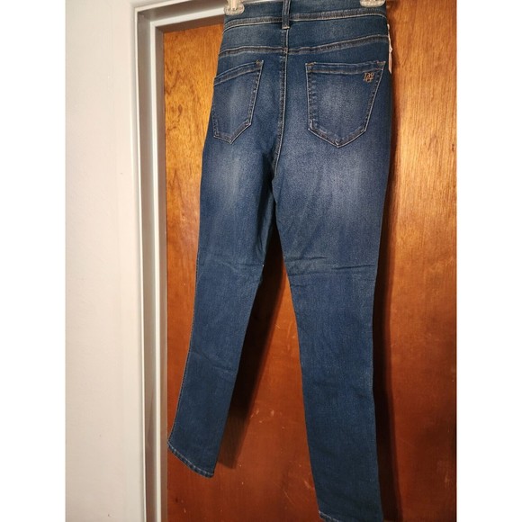 NWOT Diane Gilman DG2 High Rise Skinny Woman Blue Jean 6 VINTAGE - Picture 3 of 3